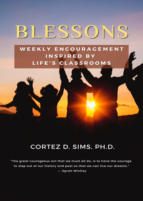 Blessons book by Cortez Sims